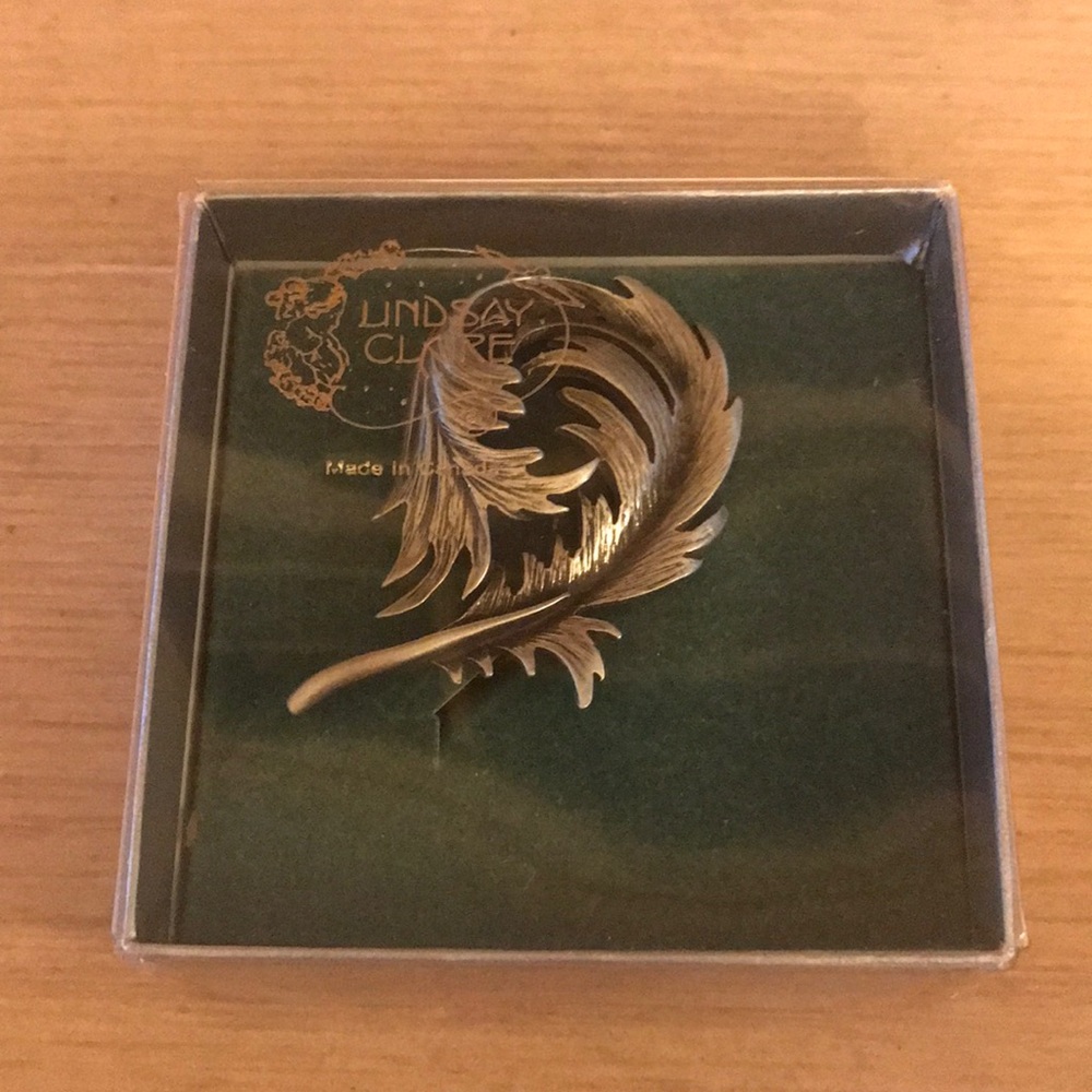 Lindsay Claire Pewter Brooch